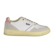 Sportieve Vetersneakers Wit Contrast Logo GAS , White , Dames