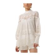 Witte Blouse Meghan Amaya Amsterdam , White , Dames