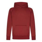 Rode Hoodie Kreeftkleur Fortela , Red , Heren