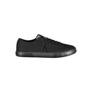 Calvin Klein Black Cotton Sneaker Calvin Klein , Black , Heren