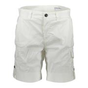 Witte Bermuda Shorts met Contrastdetails North Sails , White , Heren