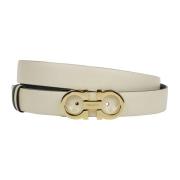 Chic Womens Belt Assortment Salvatore Ferragamo , White , Dames