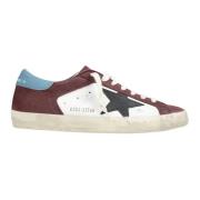 Stijlvolle Leren Sterhak Sneakers Golden Goose , Multicolor , Heren