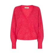 Gezellig en stijlvol Alpaca Blend Cardigan MOS Mosh , Pink , Dames