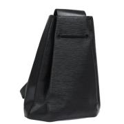 Pre-owned Leather louis-vuitton-bags Louis Vuitton Vintage , Black , D...