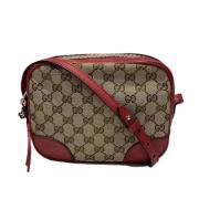 Pre-owned Canvas gucci-bags Gucci Vintage , Brown , Dames