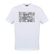 T-shirt met print PS By Paul Smith , White , Heren