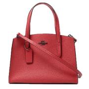 Pre-owned Leather handbags Coach Pre-owned , Red , Dames