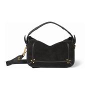 Gewatteerde leren crossbody tas Jérôme Dreyfuss , Black , Dames