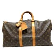 Pre-owned Canvas louis-vuitton-bags Louis Vuitton Vintage , Brown , Da...