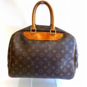 Pre-owned Canvas handbags Louis Vuitton Vintage , Brown , Dames