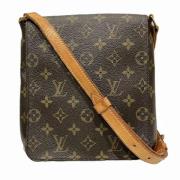 Pre-owned Canvas louis-vuitton-bags Louis Vuitton Vintage , Brown , Da...