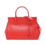 Pre-owned Leather louis-vuitton-bags Louis Vuitton Vintage , Red , Dam...