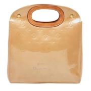 Pre-owned Leather louis-vuitton-bags Louis Vuitton Vintage , Beige , D...