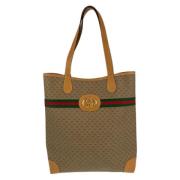 Pre-owned Canvas gucci-bags Gucci Vintage , Beige , Heren