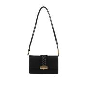 Madison Zwarte Schoudertas Pourchet Paris , Black , Dames