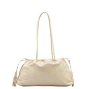 Pre-owned Leather gucci-bags Gucci Vintage , White , Dames