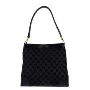 Pre-owned Canvas gucci-bags Gucci Vintage , Black , Dames