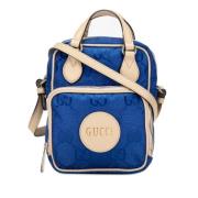 Pre-owned Canvas gucci-bags Gucci Vintage , Blue , Dames