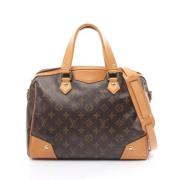 Pre-owned Canvas louis-vuitton-bags Louis Vuitton Vintage , Brown , Da...