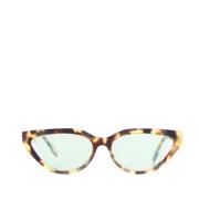 Pre-owned Plastic sunglasses Fendi Vintage , Brown , Dames