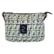 Pre-owned Canvas fendi-bags Fendi Vintage , Green , Dames