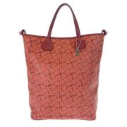 Pre-owned Canvas totes Celine Vintage , Red , Dames