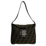 Pre-owned Canvas fendi-bags Fendi Vintage , Brown , Dames