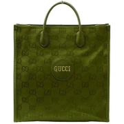 Pre-owned Canvas gucci-bags Gucci Vintage , Green , Dames