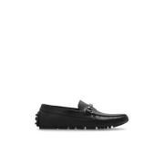 Leren Loafers Emporio Armani , Black , Heren