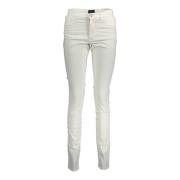 Skinny Trousers Gant , White , Dames