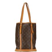 Pre-owned Canvas louis-vuitton-bags Louis Vuitton Vintage , Brown , Da...