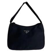 Pre-owned Canvas handbags Prada Vintage , Black , Dames