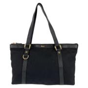 Pre-owned Canvas gucci-bags Gucci Vintage , Black , Dames