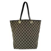 Pre-owned Canvas gucci-bags Gucci Vintage , Black , Dames