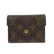 Pre-owned Canvas wallets Louis Vuitton Vintage , Brown , Dames