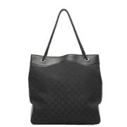 Pre-owned Canvas gucci-bags Gucci Vintage , Black , Dames