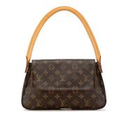 Pre-owned Canvas louis-vuitton-bags Louis Vuitton Vintage , Brown , Da...