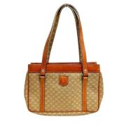 Pre-owned Canvas handbags Celine Vintage , Brown , Dames