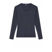 Camille Longsleeve T-shirt Middernacht Gustav , Blue , Dames