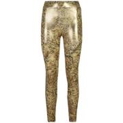 Gele Leggings voor Vrouwen Aw24 Just Cavalli , Yellow , Dames