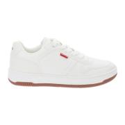 Heren Sneakers van Kunstleer Levi's , White , Heren