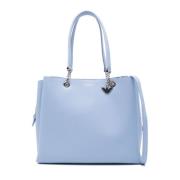 Stijlvolle Palmellato Schoudertas met Charme Emporio Armani , Blue , D...