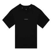 Korte Mouw Ronde Hals T-shirt Givenchy , Black , Heren