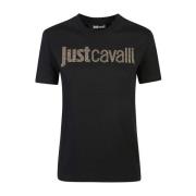 Zwarte T-shirts & Polos voor vrouwen Just Cavalli , Black , Dames