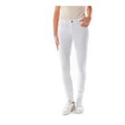 High Rise Skinny Fit Jeans Levi's , White , Dames