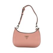 Rosa Polyethyleen Mini Tas Guess , Pink , Dames