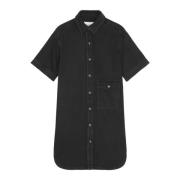 Oversized denim jurk Marc O'Polo , Black , Dames