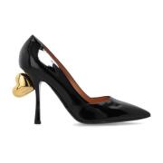 Hakken met applicatie Moschino , Black , Dames