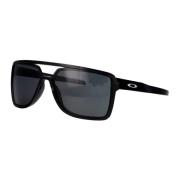 Stijlvolle Castel zonnebril voor de zomer Oakley , Black , Heren